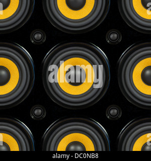 Audio-Lautsprecher Kegel Detail Musterdesign Foto Stockfoto