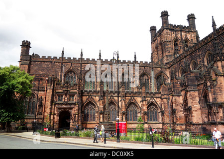 Kathedrale von Chester Stockfoto