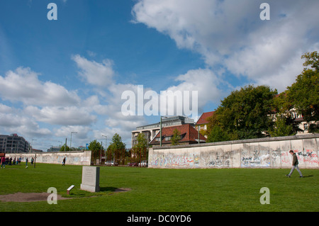 Deutschland, Berlin. Bernauer Straße. Gedenkstatte Berliner Mauer (Gedenkstätte Berliner Mauer). Stockfoto