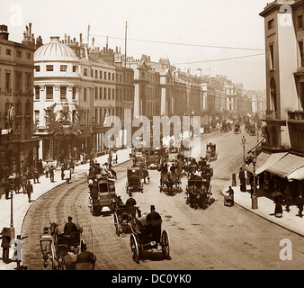 Regent Street London viktorianische Periode Stockfoto