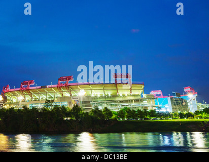 LP Feld in den frühen Morgenstunden in Nashville auf 2. Mai 2013. Das Stadion ist das Heimstadion der NFL Tennessee Titans. Stockfoto