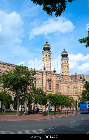 Europa, Ungarn, Budapest, 1859, Dohany Straße Synagoge, Dohany Synagoge, die große Synagoge. Stockfoto