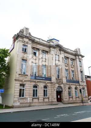 Oddfellows Hall in der Grosvenor Street, Teil der University of Manchester, UK Stockfoto