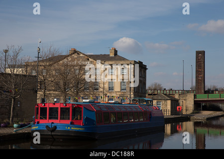 Kanal-Becken in Sheffield, England, UK United Kingdon Victoria Kais (ehemals Sheffield-Kanal-Becken) Stockfoto