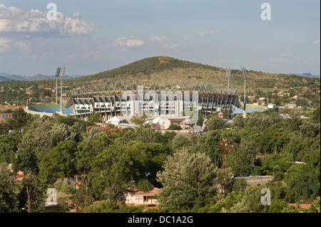 Südafrika-5. bis 7. Mai 2010 Platin-Industrie in Südafrika Rustenburg 150 km NW Johnnesburg Royal Bafokeng Stadion Stockfoto