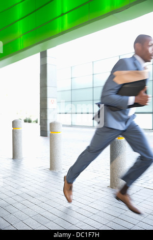 Unternehmer ausgeführt Stockfoto