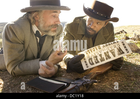 DJANGO UNCHAINED (2012) CHRISTOPH WALTZ, JAMIE FOXX, QUENTIN TARANTINO (DIR) 026 MOVIESTORE SAMMLUNG LTD Stockfoto