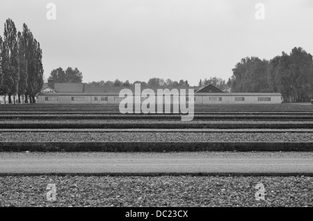 Gedenkstätte des KZ Bunker Dachau Stockfoto