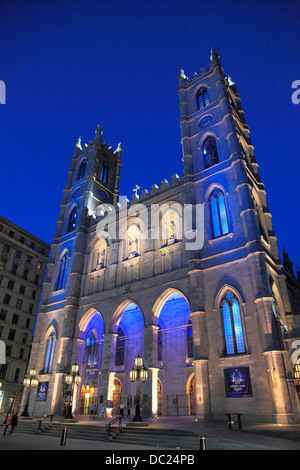 Kanada, Quebec, Montreal, Place d ' Armes, die Kirche Notre-Dame, Stockfoto