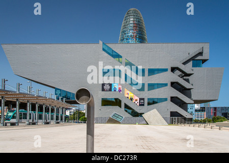 Designmuseum oder Museu del Disseny, Barcelona, Katalonien, Spanien Stockfoto