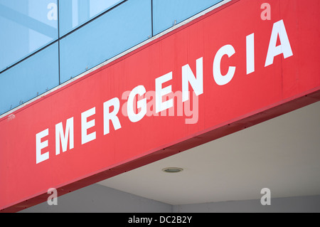 Clinica Good Hope, Viertel Miraflores in Lima, Peru. Stockfoto