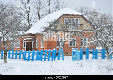 Haus an der frischen Luft Museum der Volksarchitektur und Leben der Ukraine, Pirogowo, Ukraine Stockfoto