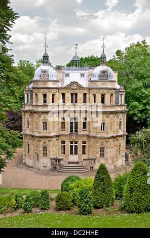 Die "Burg von Monte Christo", Haus von Alexandre Dumas (Vater), in Le Port-Marly, Yvelines, Frankreich. Stockfoto