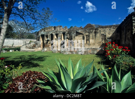 Las Stadpark, Antigua, Guatemala, Mittelamerika Stockfoto