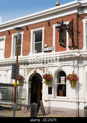 Stadtausrufer Pub in Chester Cheshire UK Stockfoto