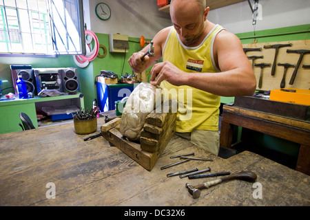 Italien, Toskana, Florenz, Brandimarte workshop Stockfoto