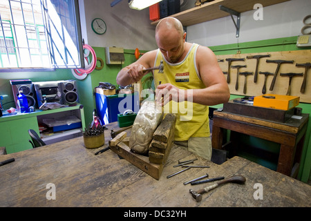 Italien, Toskana, Florenz, Brandimarte workshop Stockfoto