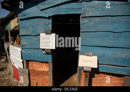 Der Lebensraum für Menschlichkeit Global Village & Discovery Center an die gemeinnützige, christliche Gehäuse Ministerium Lebensraum für Menschlichkeit International Americus, Georgia. Stockfoto