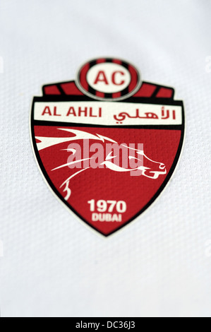 Al Ahli Club-Emblem Stockfoto