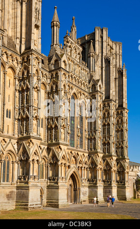 Wells Kathedrale Wells Somerset England UK GB EU Europa Stockfoto