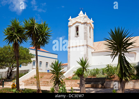 Kirche von Nossa Senhora da Conceição ist die kleine Kirche in Vila Bispo Algarve Portugal EU Europa Stockfoto