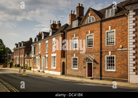 GEBÄUDE IN DER ALTSTADT STRATFORD-UPON-AVON, OPPOSIRE HALLEN CROFT, SHAKESPEARES SOHN IM GESETZ HAUS, ARZT, Stockfoto