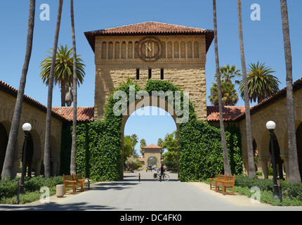 Campus der Stanford Universität Stockfoto