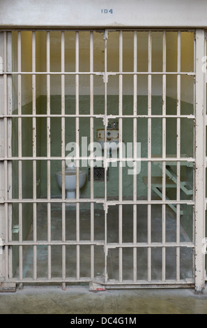 Alcatraz Gefängnis Gefängniszelle Stockfoto