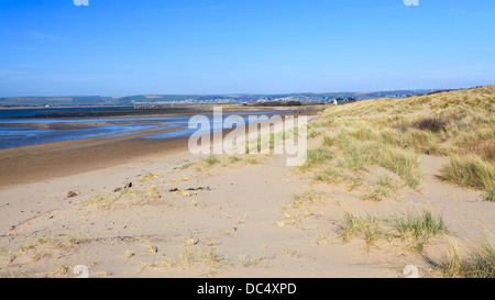 Sanddünen am Instow North Devon England UK Stockfoto