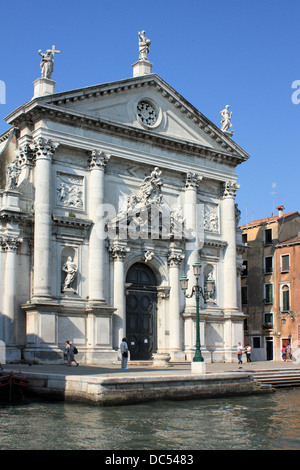 La Chiesa di San Stae (Kirche von San Stae), Sestiere di Santa Croce Stockfoto