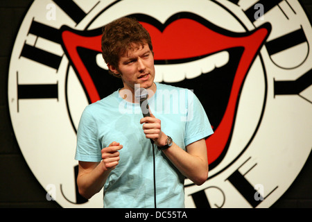 City Life Comedian des Jahres vergibt im Comedy Store, Deansagate sperren. Ben Davis. Stockfoto