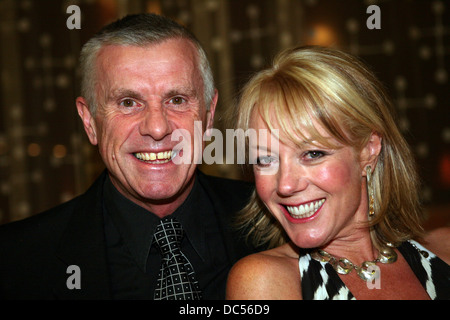 Die High-Life Awards im Hilton Hotel Essen. Manchester Jimmy McKenna und Helen Pearson Stockfoto