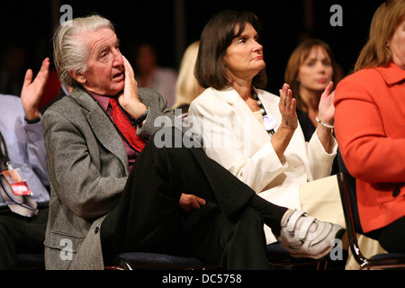 Labour Party Conference Manchester 2008. Dennis Skinner Stockfoto