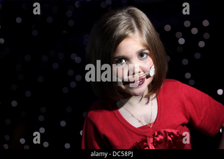 Bild von Chris Bull Kirsty Howard mit ihrem Star Ball im Hallmark Hotel, Handforth. FOTO: CHRIS BULL DATUM: 21.11.09 Stockfoto