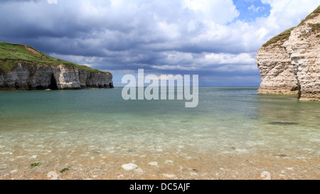 Flamborough Landung Nordstrand Yorkshire England UK Europa Stockfoto