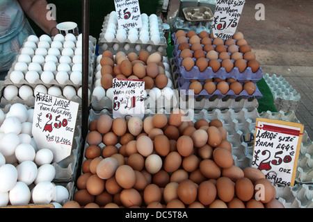 Ridley Straße Markt, Dalston, London Stockfoto