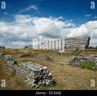 Richborough römisches Kastell. Stockfoto