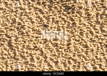 Detail Sandgrund. Stockfoto