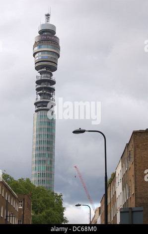 Die Telekom-Turm in London, England Stockfoto