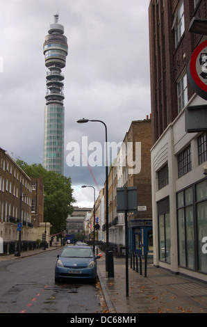 Die Telekom-Turm in London, England Stockfoto