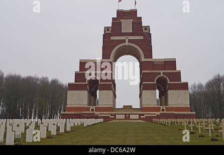 Thiepval-Denkmal, Somme Schlachtfeld, Frankreich Stockfoto