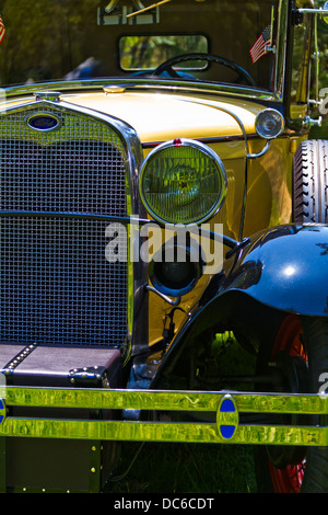 Ein wunderschön restauriertes Model A Ford vorderen Detailansicht Stockfoto