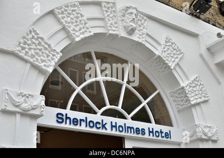 Das Sherlock Holmes Hotel in Baker Street, London, UK Stockfoto