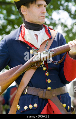 Französische Armee während des amerikanischen Bürgerkrieges Stockfoto