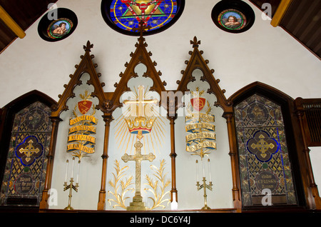 Marengo County, Alabama Demopolis. Historischen Trinity Episcopal Church, gegründet im Jahre 1834. Stockfoto