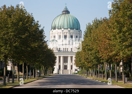 Wien - Karl Borromäus Kirche im Zentralfriedhof Stockfoto