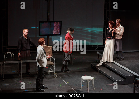 Weiler-Probe im Lyceum Theater während des Edinburgh International Festival Stockfoto