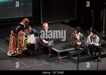 Weiler-Probe im Lyceum Theater während des Edinburgh International Festival Stockfoto