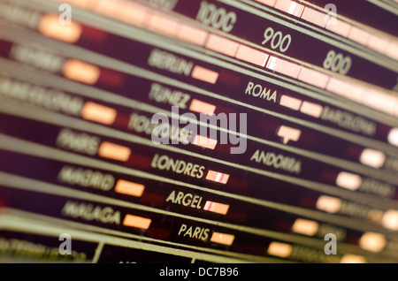 Vintage analog Radio Tuner Zifferblatt closeup Stockfoto