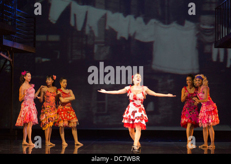 Das musical "West Side Story" kehrt nach Sadler es Wells Theatre, London Stockfoto